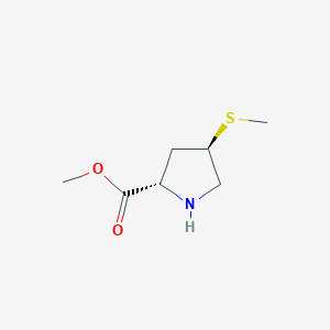 (2S,4R)-Methyl 4-(methylthio)pyrrolidine-2-carboxylate