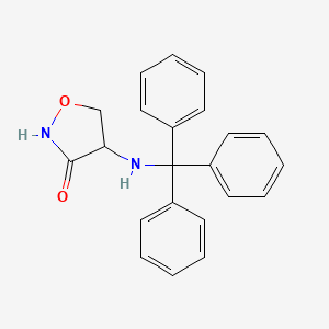 4-(Tritylamino)isoxazolidin-3-one