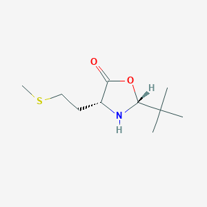 (2R,4R)-2-tert-Butyl-4-[2-(methylsulfanyl)ethyl]-1,3-oxazolidin-5-one