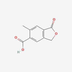 6-Methyl-1-oxo-1,3-dihydro-2-benzofuran-5-carboxylic acid