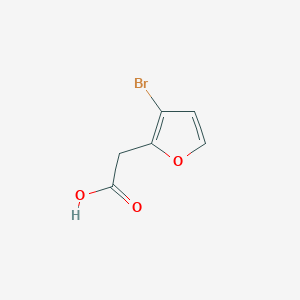 2-(3-Bromofuran-2-yl)acetic acid