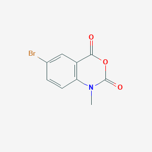 molecular formula C9H6BrNO3 B1287836 6-Bromo-1-methyl-1H-benzo[d][1,3]oxazine-2,4-dione CAS No. 22721-17-1
