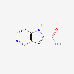 molecular formula C8H6N2O2 B1287841 1H-吡咯并[3,2-c]吡啶-2-羧酸 CAS No. 800401-65-4