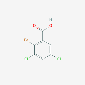molecular formula C7H3BrCl2O2 B1287849 2-Bromo-3,5-dichlorobenzoic acid CAS No. 15396-39-1