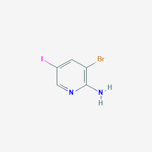 molecular formula C5H4BrIN2 B1287851 3-Bromo-5-iodopyridin-2-amine CAS No. 697300-73-5