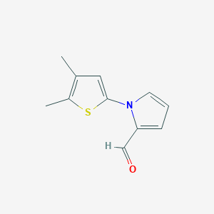 1-(4,5-Dimethylthiophen-2-yl)-1H-pyrrole-2-carbaldehyde