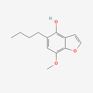 5-Butyl-7-methoxybenzofuran-4-ol