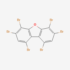 1,3,4,6,7,9-Hexabromodibenzo[b,d]furan