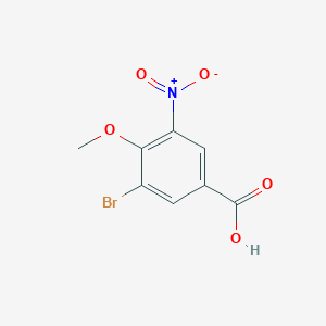 3-Bromo-4-methoxy-5-nitrobenzoic acid