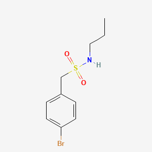 1-(4-Bromophenyl)-N-propylmethanesulfonamide