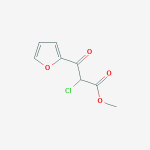 Methyl 2-chloro-3-(furan-2-yl)-3-oxopropanoate