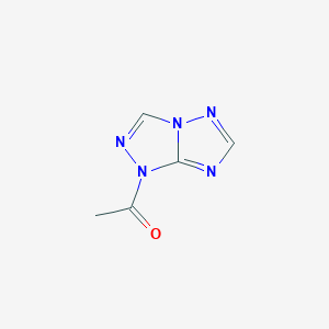 1-(1H-[1,2,4]Triazolo[4,3-b][1,2,4]triazol-1-yl)ethanone