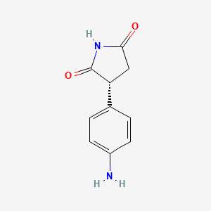 (3R)-3-(4-Aminophenyl)pyrrolidine-2,5-dione