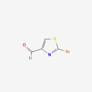 molecular formula C4H2BrNOS B1287911 2-Bromothiazole-4-carbaldehyde CAS No. 5198-80-1