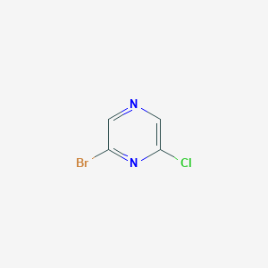 molecular formula C4H2BrClN2 B1287920 2-Bromo-6-chloropyrazine CAS No. 916791-07-6