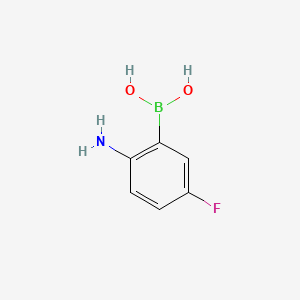 molecular formula C6H7BFNO2 B1287921 2-Amino-5-fluorophenylboronic acid CAS No. 1040400-87-0