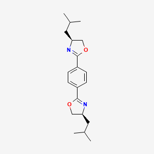 1,4-Bis((S)-4-isobutyl-4,5-dihydrooxazol-2-yl)benzene