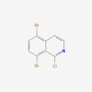 5,8-Dibromo-1-chloroisoquinoline