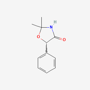 (S)-2,2-Dimethyl-5-phenyloxazolidin-4-one