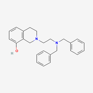 2-(2-(Dibenzylamino)ethyl)-1,2,3,4-tetrahydroisoquinolin-8-ol