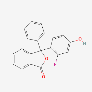 3-(2-fluoro-4-hydroxyphenyl)-3-phenylisobenzofuran-1(3H)-one