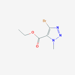 Ethyl 4-bromo-1-methyl-1H-1,2,3-triazole-5-carboxylate