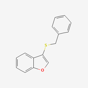 3-(Benzylsulfanyl)-1-benzofuran