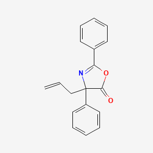 2,4-Diphenyl-4-(prop-2-en-1-yl)-1,3-oxazol-5(4H)-one