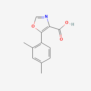 5-(2,4-Dimethylphenyl)-1,3-oxazole-4-carboxylic acid