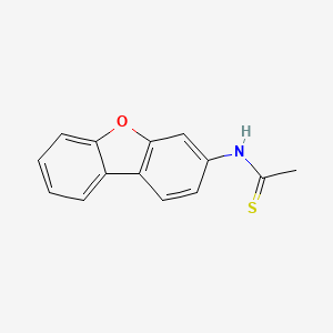 N-(Dibenzo[b,d]furan-3-yl)ethanethioamide