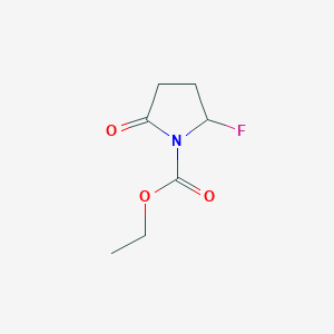 Ethyl 2-fluoro-5-oxopyrrolidine-1-carboxylate