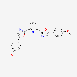 2,6-Bis(5-(4-methoxyphenyl)oxazol-2-yl)pyridine