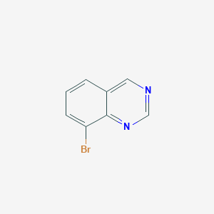molecular formula C8H5BrN2 B1287984 8-溴喹唑啉 CAS No. 1123169-41-4