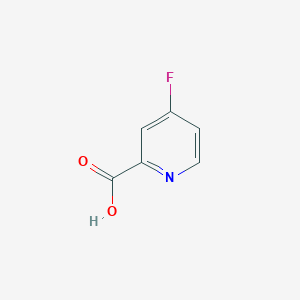 molecular formula C6H4FNO2 B1287997 4-氟吡啶-2-甲酸 CAS No. 886371-78-4
