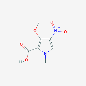 3-Methoxy-1-methyl-4-nitro-1h-pyrrole-2-carboxylic acid