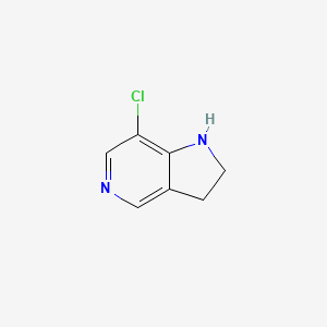 7-Chloro-2,3-dihydro-1H-pyrrolo[3,2-c]pyridine