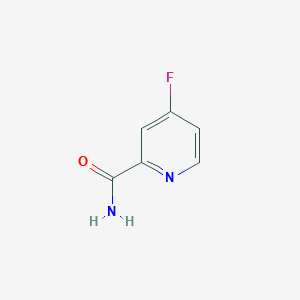 molecular formula C6H5FN2O B1287998 4-Fluoropicolinamide CAS No. 1172938-55-4