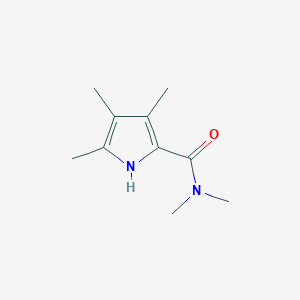 N,N,3,4,5-Pentamethyl-1H-pyrrole-2-carboxamide