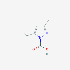 5-Ethyl-3-methyl-1H-pyrazole-1-carboxylic acid