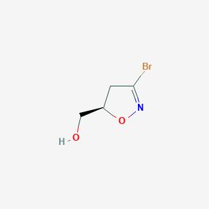 (R)-(3-Bromo-4,5-dihydroisoxazol-5-yl)methanol