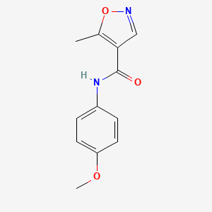 N-(4-Methoxyphenyl)-5-methylisoxazole-4-carboxamide