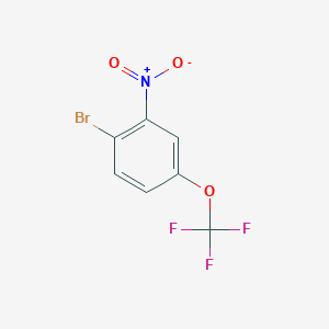molecular formula C7H3BrF3NO3 B1288023 1-溴-2-硝基-4-(三氟甲氧基)苯 CAS No. 95668-21-6