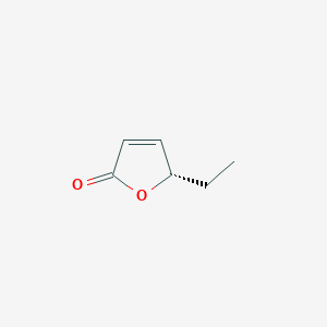 molecular formula C6H8O2 B12880304 (S)-5-Ethylfuran-2(5H)-one 