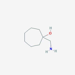 B1288031 1-(Aminomethyl)cycloheptanol CAS No. 45732-95-4