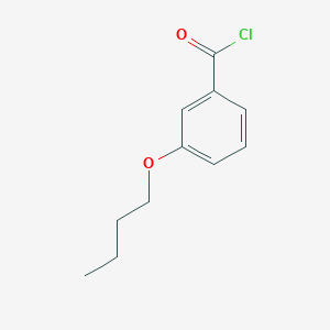molecular formula C11H13ClO2 B1288036 3-丁氧基苯甲酰氯 CAS No. 89790-29-4