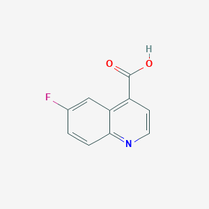 molecular formula C10H6FNO2 B1288038 6-Fluoroquinoline-4-carboxylic acid CAS No. 220844-73-5
