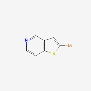 molecular formula C7H4BrNS B1288045 2-Bromothieno[3,2-c]pyridine CAS No. 94226-20-7