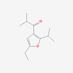 1-(5-Ethyl-2-isopropylfuran-3-yl)-2-methylpropan-1-one