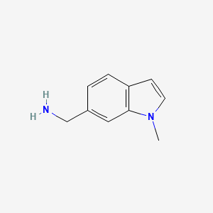 B1288072 (1-methyl-1H-indol-6-yl)methanamine CAS No. 864264-03-9