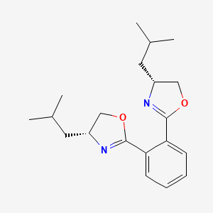 1,2-Bis((R)-4-isobutyl-4,5-dihydrooxazol-2-yl)benzene